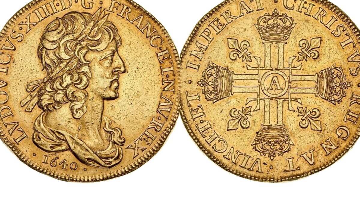 Un louis d'or de Louis XIII adjugé à 165 000 euros : pourquoi cette pièce vaut 20 fois son poids en or?