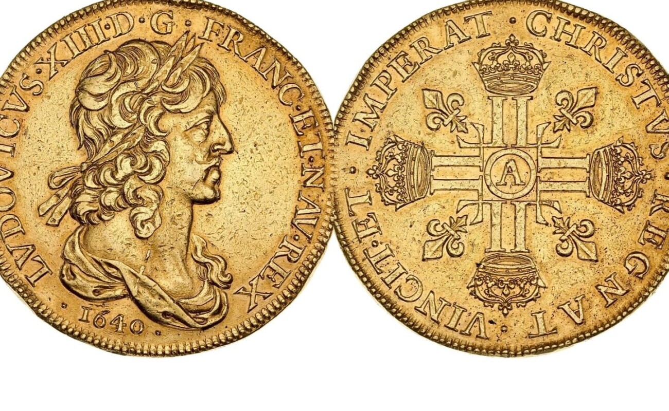 Un louis d'or de Louis XIII adjugé à 165 000 euros : pourquoi cette pièce vaut 20 fois son poids en or?