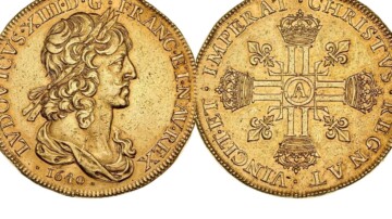Un louis d'or de Louis XIII adjugé à 165 000 euros : pourquoi cette pièce vaut 20 fois son poids en or?