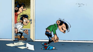 Gaston Lagaffe revient le 21 octobre avec « Des boum et des paf », tiré à un million d'exemplaires