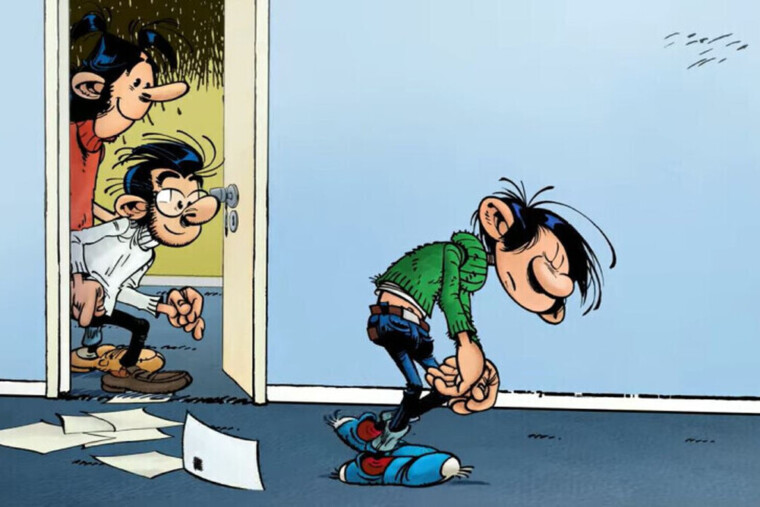 Gaston Lagaffe revient le 21 octobre avec « Des boum et des paf », tiré à un million d'exemplaires