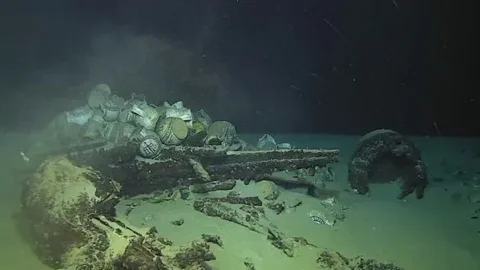 Exploration du navire marchand du XVIe siècle découvert à 2 500 mètres de fond au large de Ramatuelle