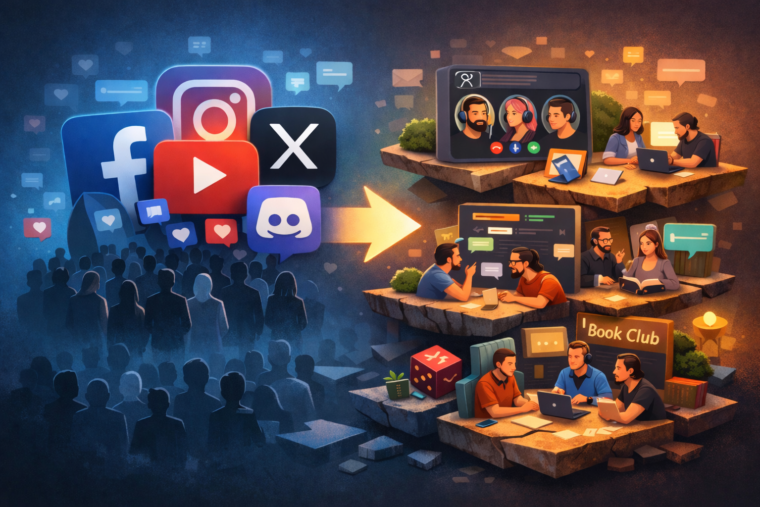 L’essor des micro-communautés en ligne : la fin des réseaux sociaux de masse ?
