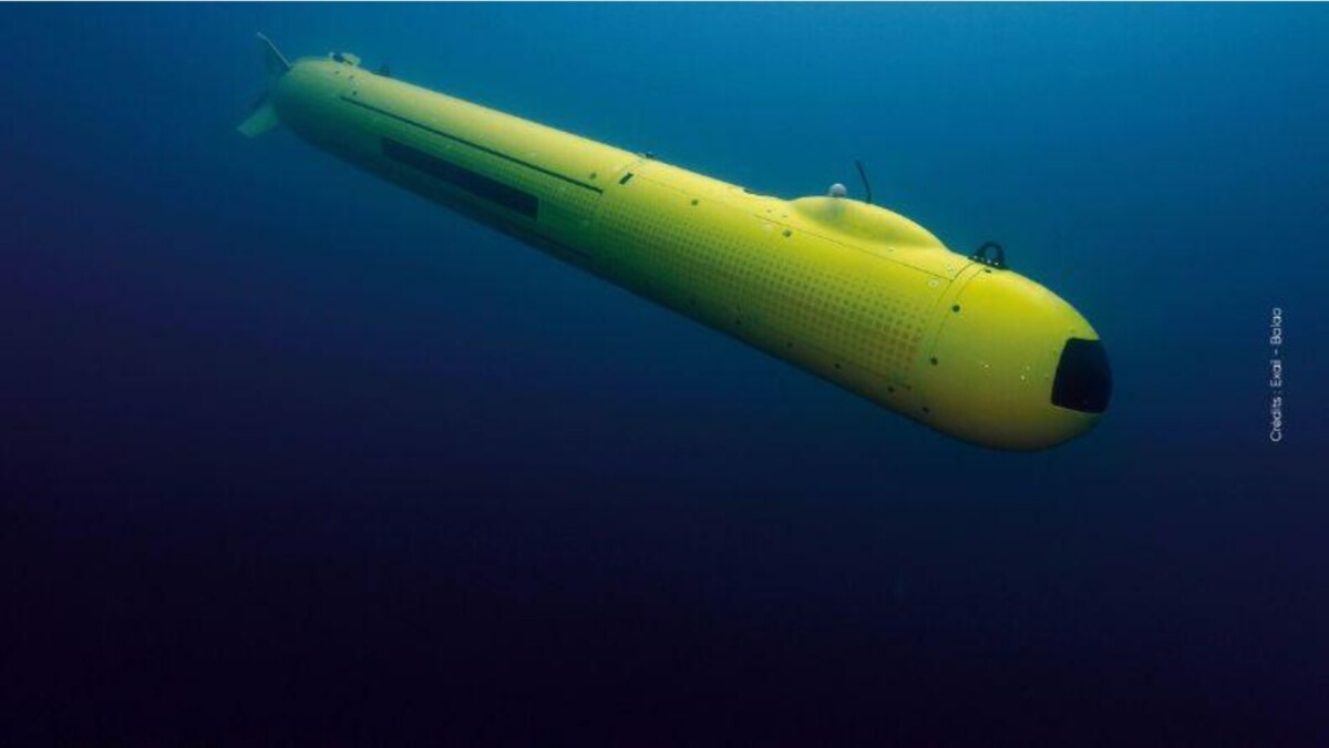 Un essai inédit de drone sous-marin américain par la Marine française