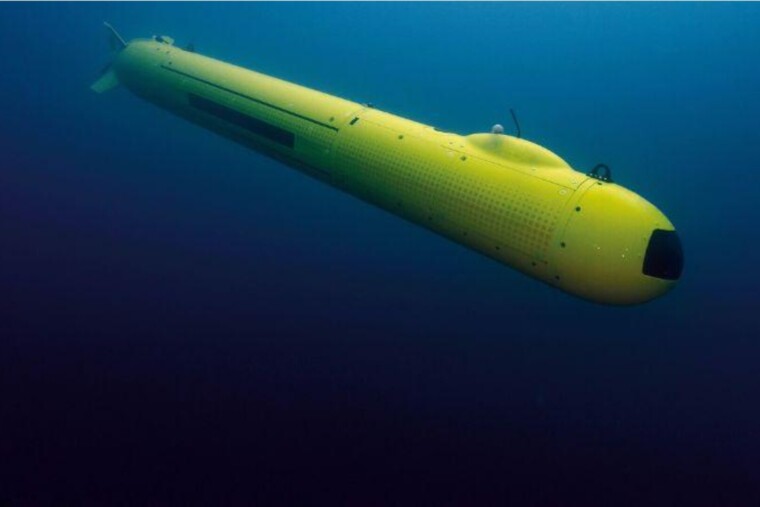 Un essai inédit de drone sous-marin américain par la Marine française