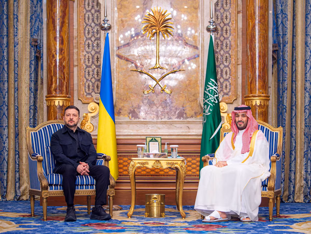 Zelensky in Saudi Arabia: Kyiv wants to export its military expertise and strengthen a strategic partnership