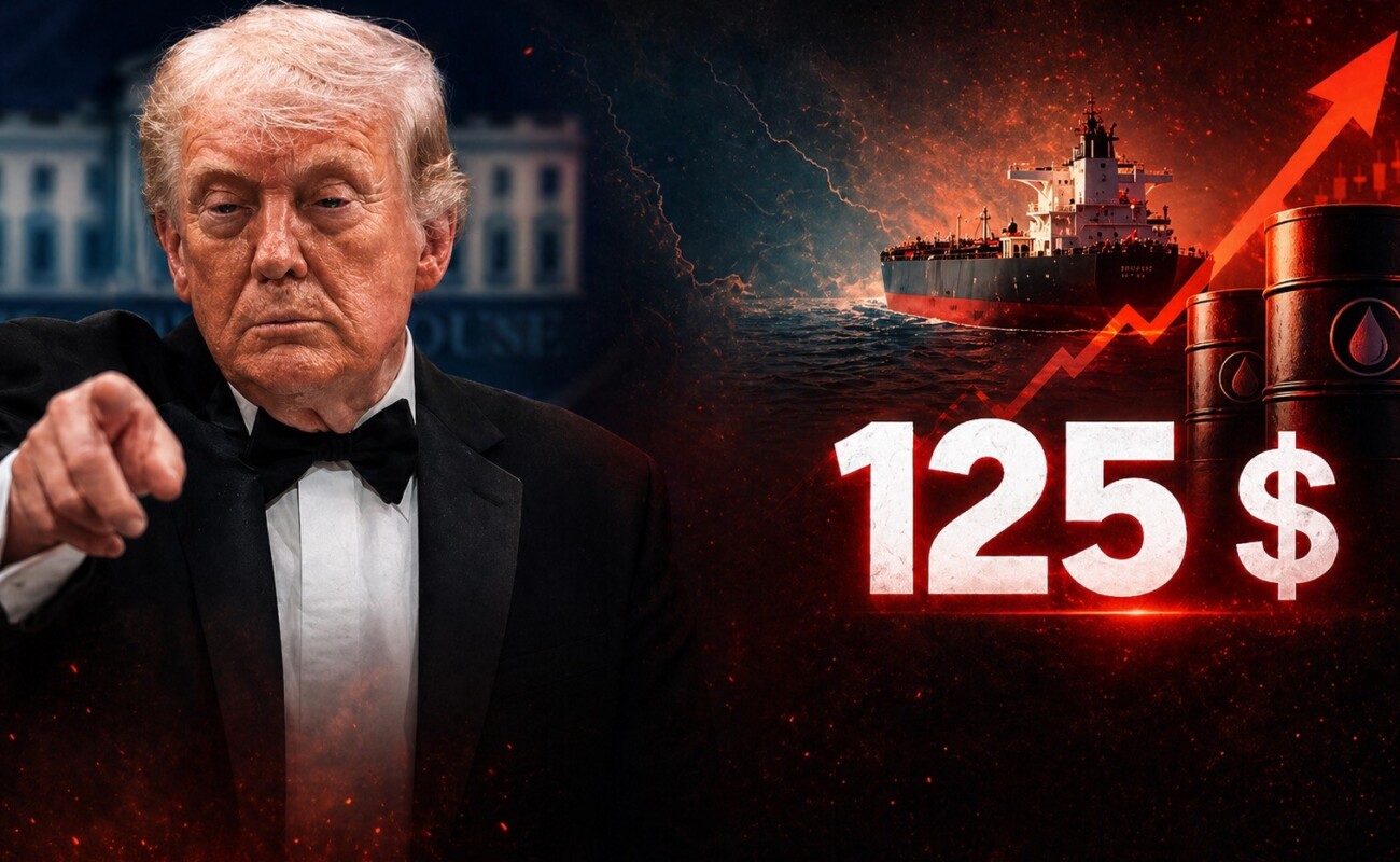 Prix de l'essence : le Brent s'envole à 125 dollars après les propos de Trump sur un blocus prolongé du détroit d’Ormuz