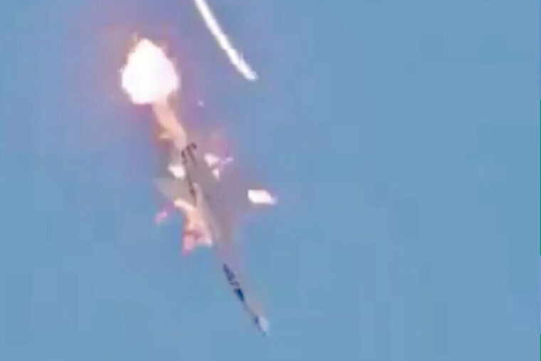 VIDÉO - Iran : un avion de chasse américain abattu