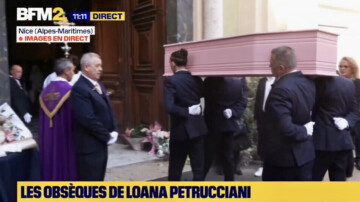 En el funeral de Loana en Niza: "Siempre serás mi pequeña miga", declara su madre.
