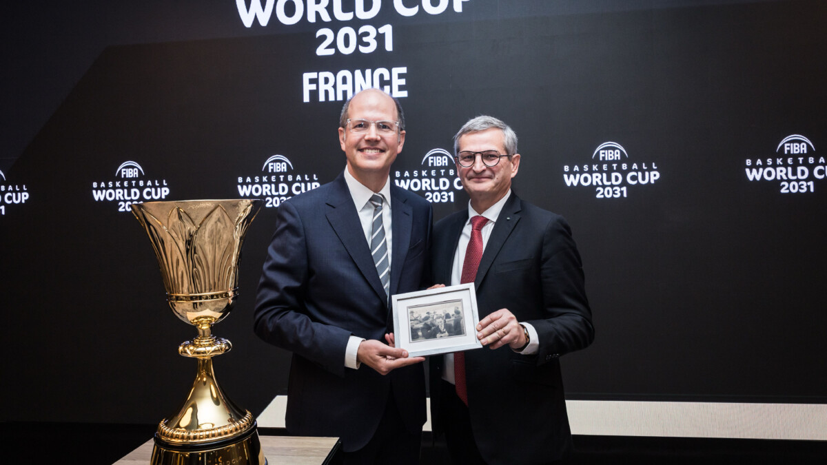 — Coupe du monde masculine de basket 2031 : la France désignée pays hôte pour la première fois de son histoire