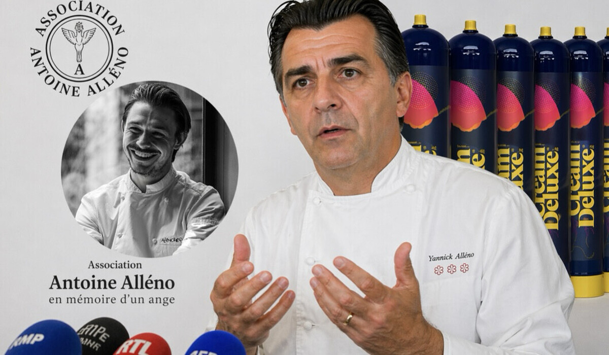 Nitrous oxide: The Antoine Alléno association launches legal action against those linked to Cream Deluxe