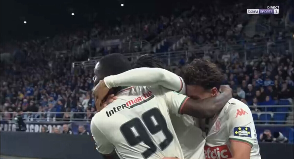 Nice cools off Strasbourg and advances to the French Cup final