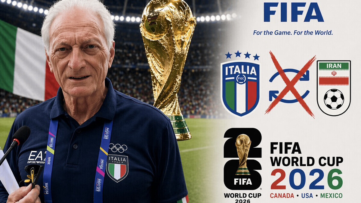 — Coupe du monde 2026 : Luciano Buonfiglio rejette l’idée d’une Italie repêchée à la place de l’Iran