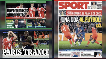 — PSG-Bayern : la presse étrangère salue une demi-finale spectaculaire