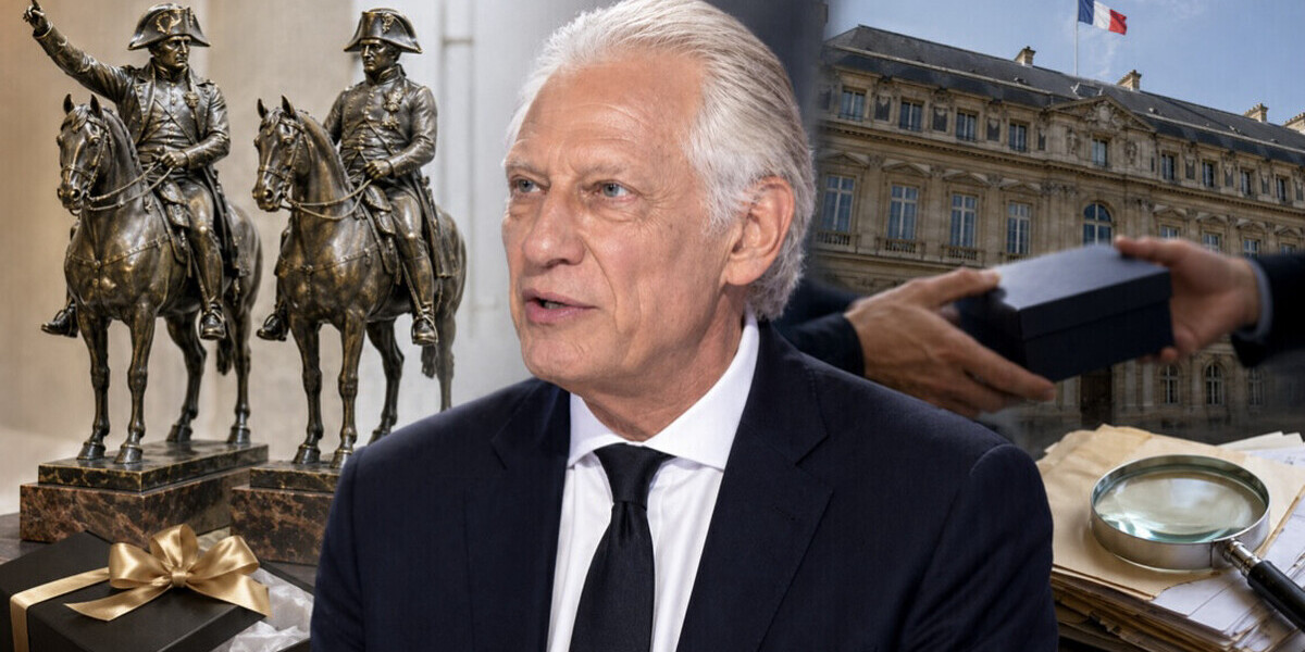 Statuettes à 125.000 euros : Dominique de Villepin rattrapé par une affaire de cadeaux reçus lorsqu’il était ministre