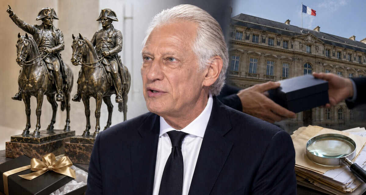 Statuettes worth €125.000: Dominique de Villepin caught out by his gifts when he was a minister