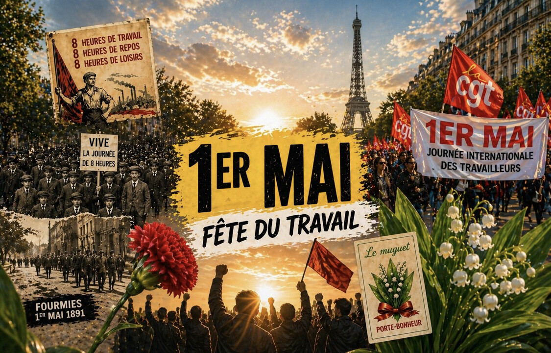 May 1st in France: the story of a day born from workers' struggles, which became Labor Day and a national social symbol