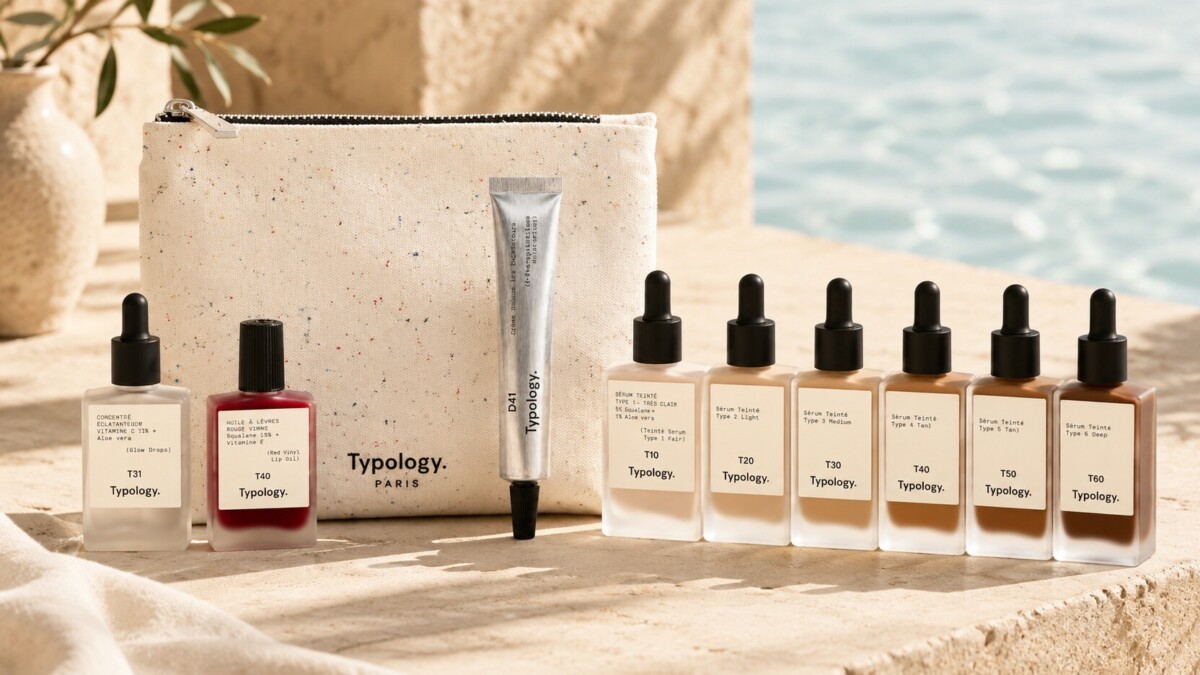 Typology : les soins pour la peau made in France