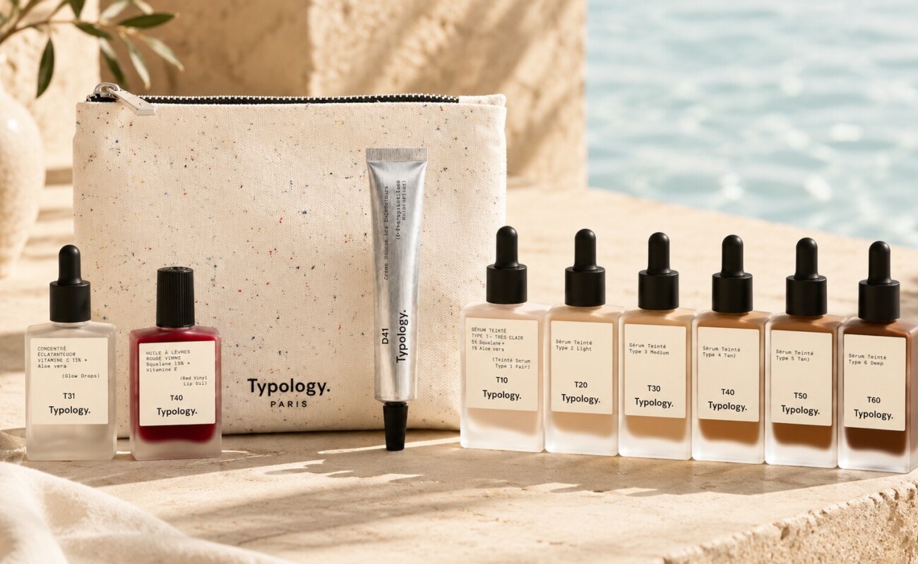 Typology : les soins pour la peau made in France