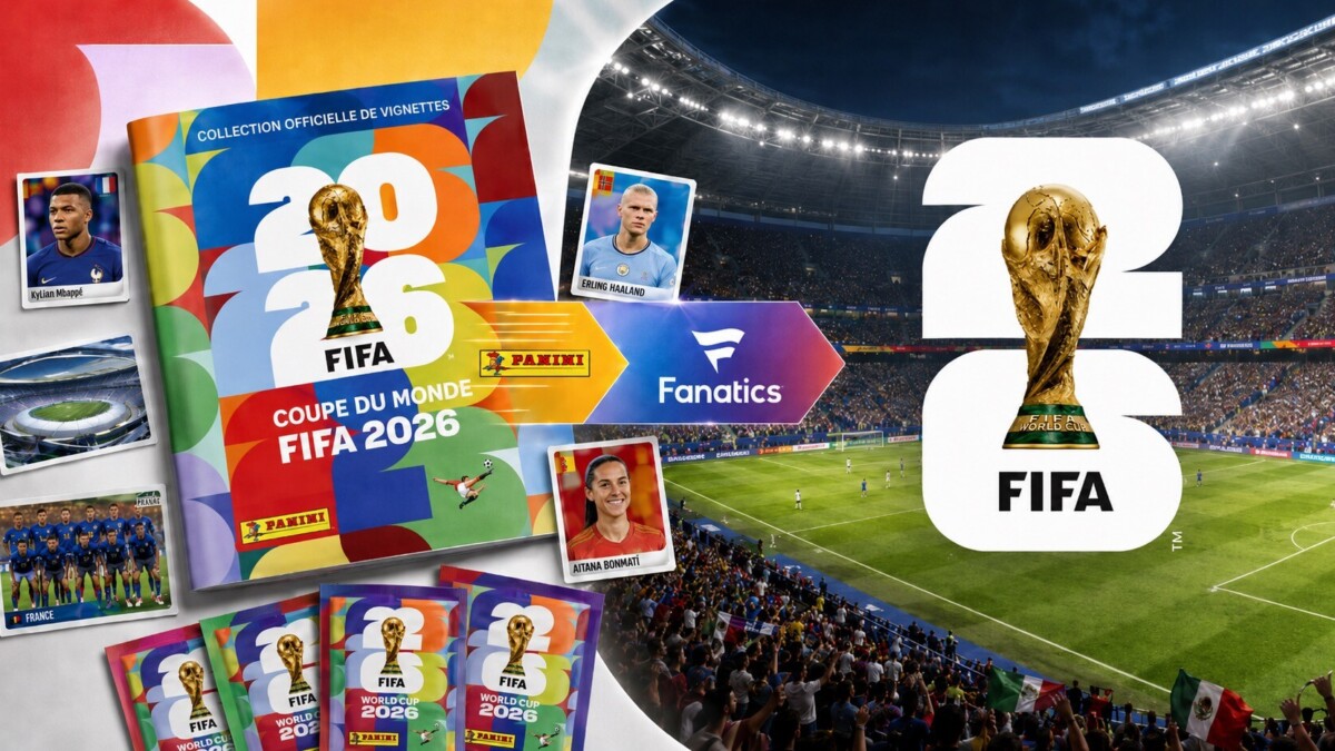 La fin d'une époque : Panini, c'est fini ! La FIFA désigne Fanatics pour produire les vignettes et cartes du Mondial après 2030