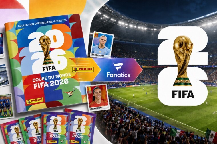 La fin d'une époque : Panini, c'est fini ! La FIFA désigne Fanatics pour produire les vignettes et cartes du Mondial après 2030