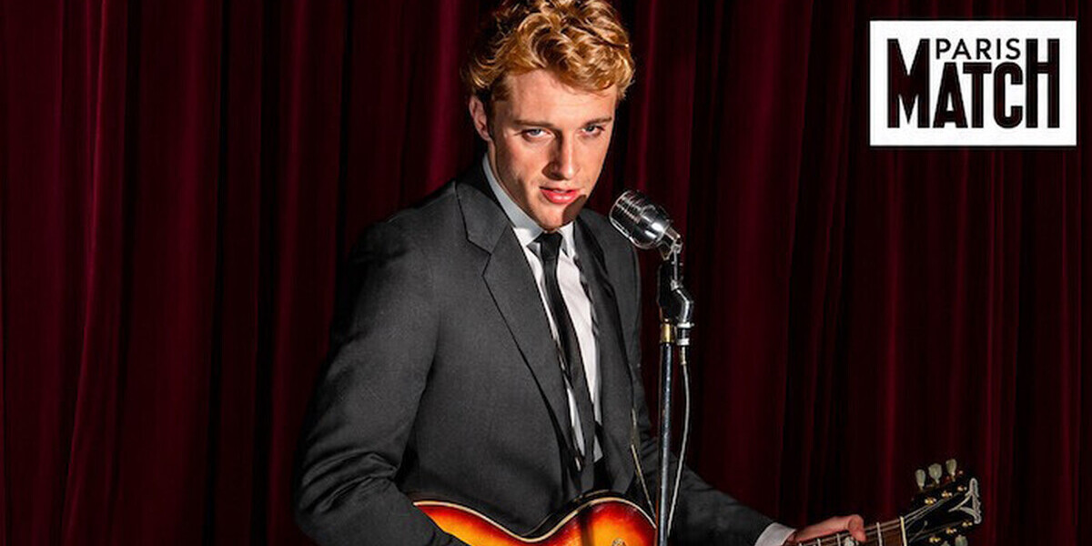 Biopic de Johnny Hallyday : les premières images de Benjamin Voisin dans la peau du rockeur