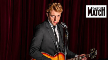 Johnny Hallyday biopic: the first images of Benjamin Voisin in the role of the rocker
