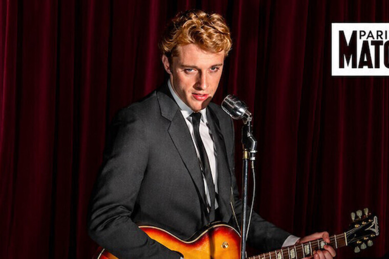 Biopic de Johnny Hallyday : les premières images de Benjamin Voisin dans la peau du rockeur