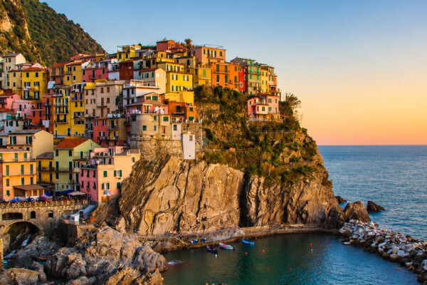 Le plus beau paysage des Cinque Terre surplombe la Méditerranée