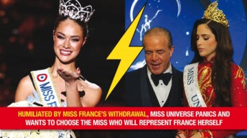 Humillada por la retirada de Miss Francia, Miss Universo entra en pánico y quiere elegir personalmente a la Miss que representará a Francia.