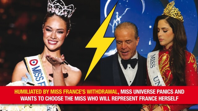Humiliée par le retrait de Miss France, Miss Universe panique et veut choisir elle-même la Miss qui représentera la France Humiliée par le retrait de Miss France, Miss Universe panique et veut choisir elle-même la Miss qui représentera la France