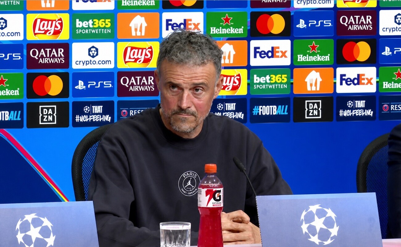 — Luis Enrique avant Bayern-PSG : «Demain, on va chercher à surmonter une équipe sensationnelle, la plus forte qu’on ait affrontée.»