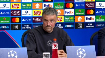 — Luis Enrique avant Bayern-PSG : «Demain, on va chercher à surmonter une équipe sensationnelle, la plus forte qu’on ait affrontée.»