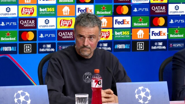 — Luis Enrique avant Bayern-PSG : «Demain, on va chercher à surmonter une équipe sensationnelle, la plus forte qu’on ait affrontée.»