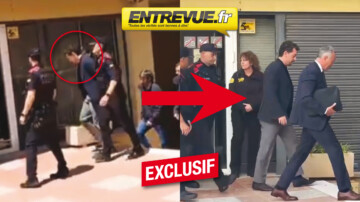 ENTREVISTA EXCLUSIVA - Muerte del fundador de Mango: vídeo de su hijo esposado y posteriormente puesto en libertad bajo fianza de un millón de euros.
