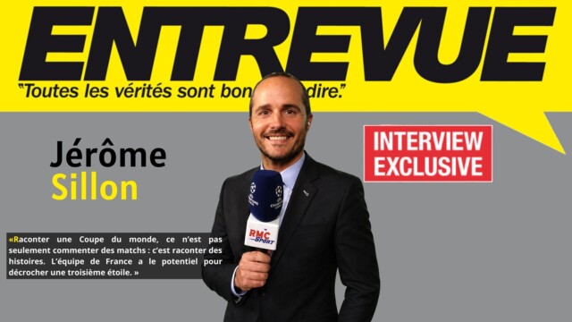 Jérôme Sillon : "Commenter une Coupe du monde, c’est le graal quand on est journaliste sportif"