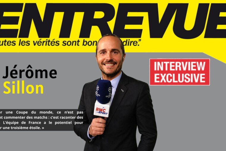 Jérôme Sillon : "Commenter une Coupe du monde, c’est le graal quand on est journaliste sportif"