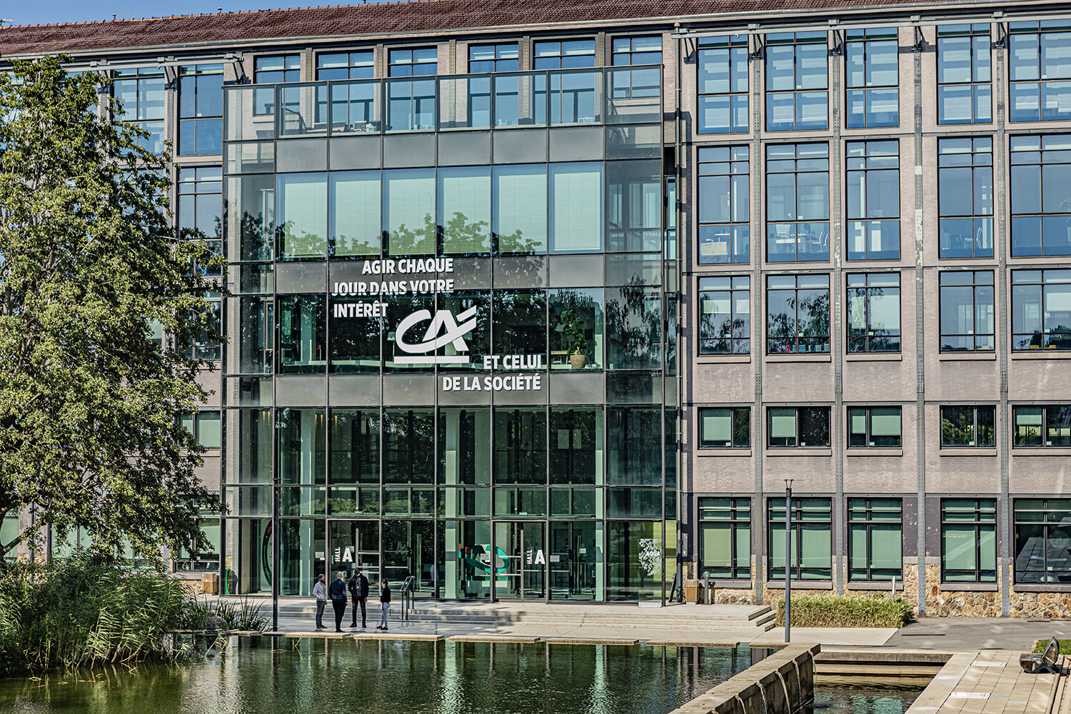 Crédit Agricole records an increase in its results in the first quarter