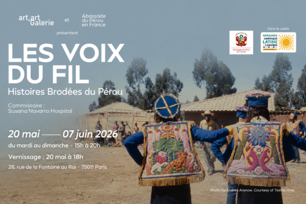 Des récits brodés du Pérou investissent la galerie parisienne Art+Art