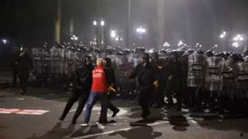 En Géorgie, un opposant condamné à la prison pour avoir appelé à une « révolution pacifique »En Géorgie, un opposant condamné à la prison pour avoir appelé à une « révolution pacifique »