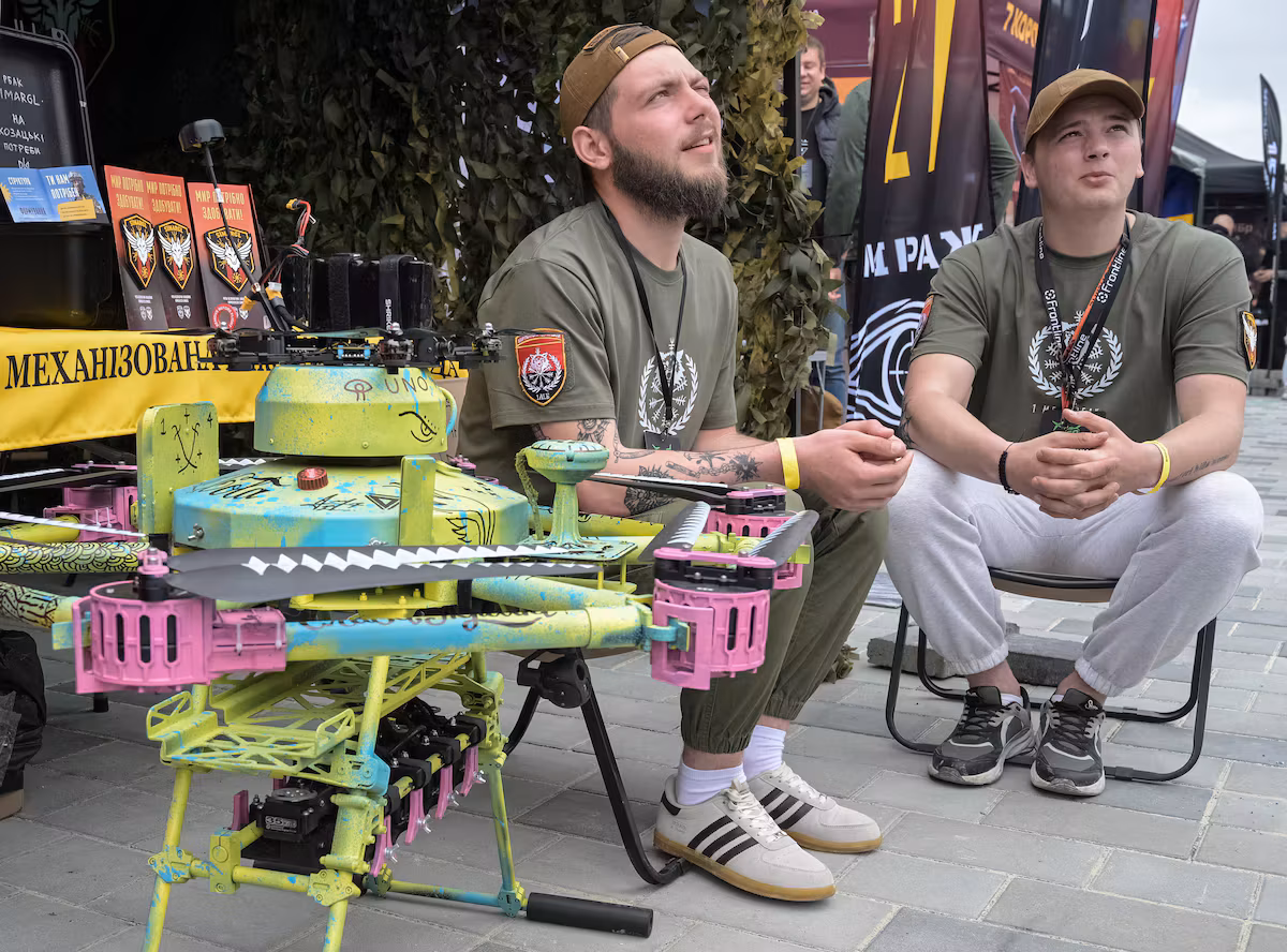 In Ukraine, “drone games” are transforming war into a high-tech competition