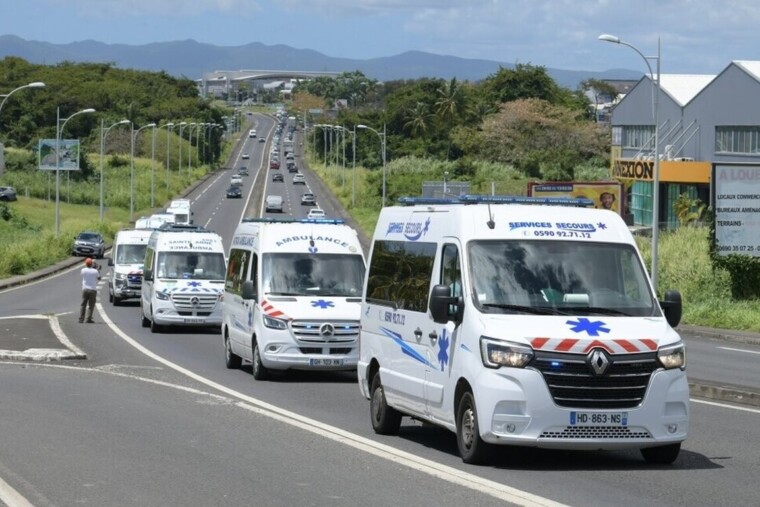 Guyane : les ambulanciers étranglés par le carburant, le service sous pression