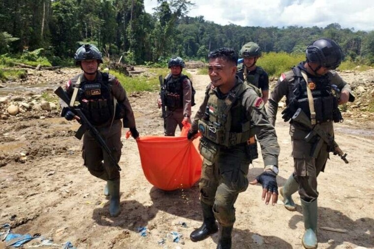 Ocho personas murieron en un ataque rebelde en la Papúa indonesia.