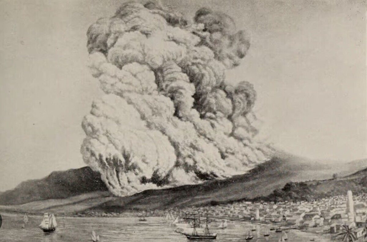 It was May 8th: Eruption of Mount Pelée
