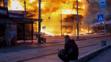 Kiev sous un déluge de feu : une attaque massive russe fait au moins quatre morts