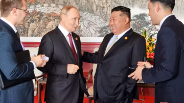 Kim Jong-un reafirma sua aliança militar com a Rússia em mensagem a Putin.