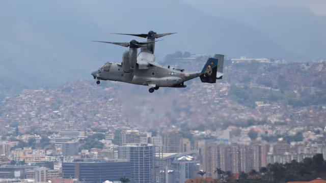 Les États-Unis mènent un exercice militaire spectaculaire au-dessus de Caracas