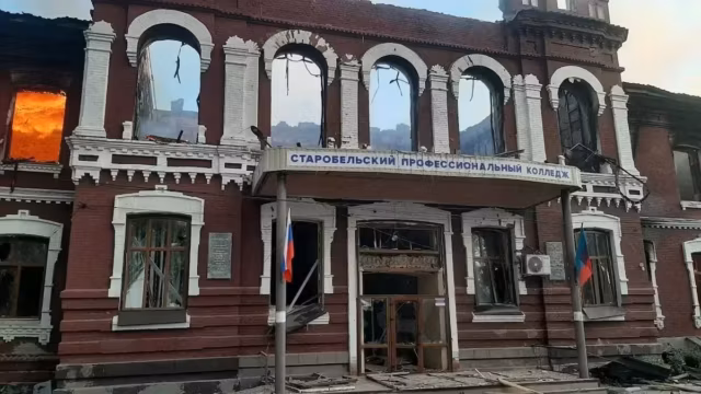 Louhansk : la Russie accuse l’Ukraine d’une attaque meurtrière contre un dortoir d’étudiants