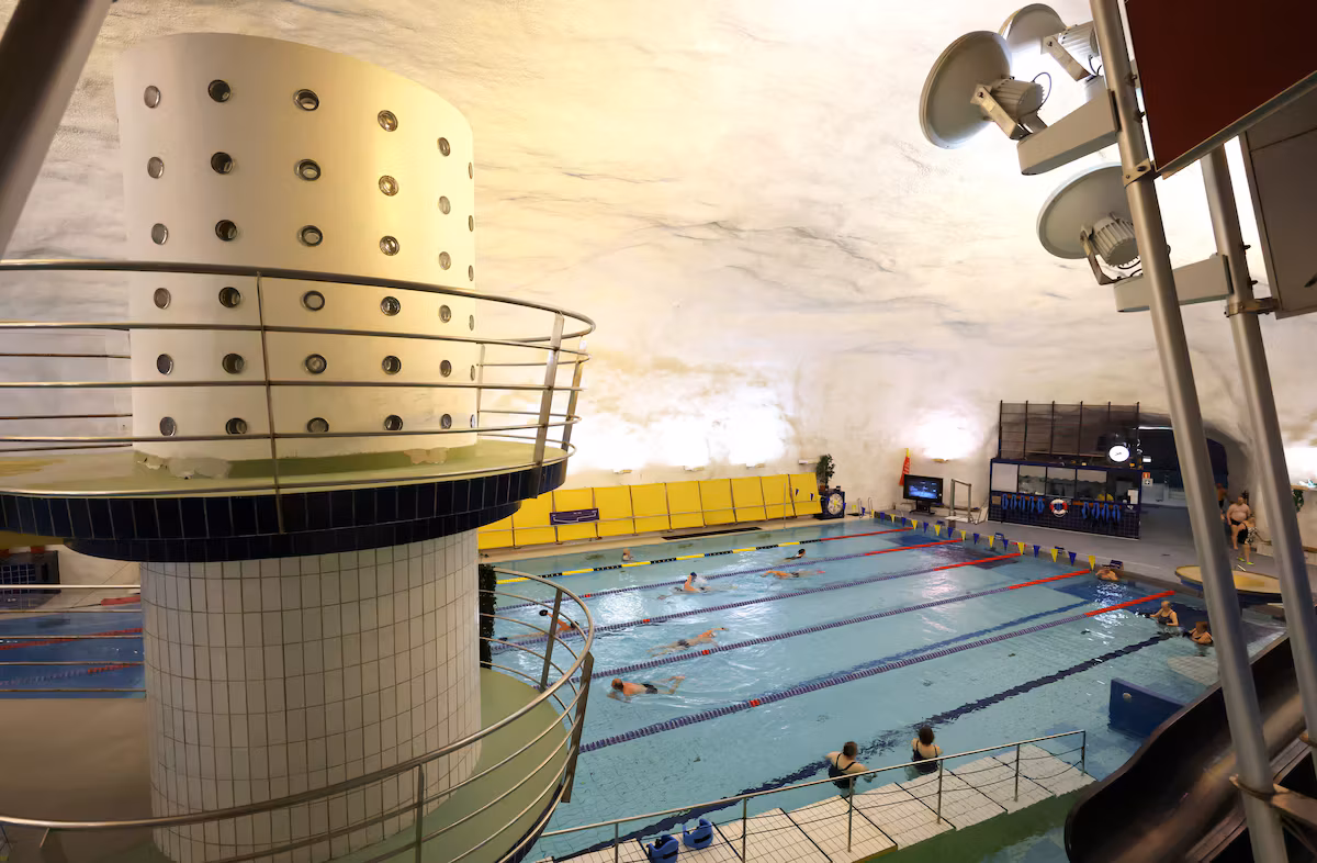 Beneath Helsinki, the gigantic Finnish bomb shelters fascinate the entire world