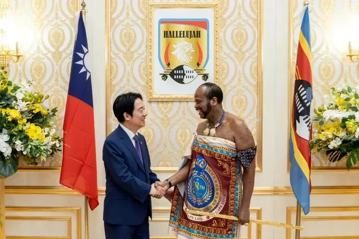 Diplomatic tensions: Taiwanese president defies Beijing during surprise visit to Eswatini